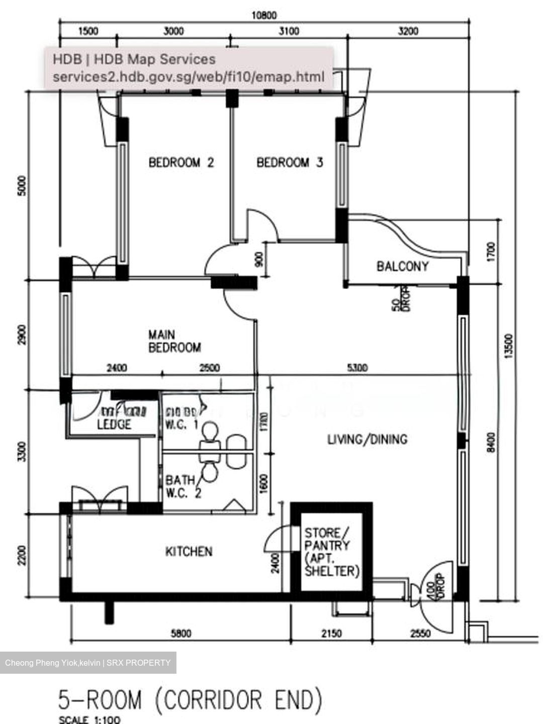 Blk 625 Jurong West Street 61 (Jurong West), HDB 5 Rooms #551849611